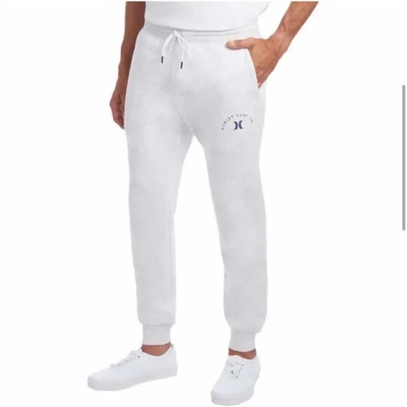 Hurley Mens Slim Fit Fleece Joggers - 2 Pair XXL - Picture 3 of 7